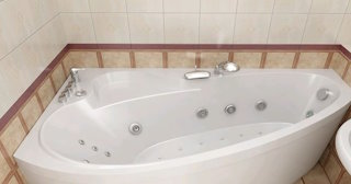Установка угловой ванны в Новокузнецке - профессиональный монтаж от ЗасорПрофиль от 3099 рублей